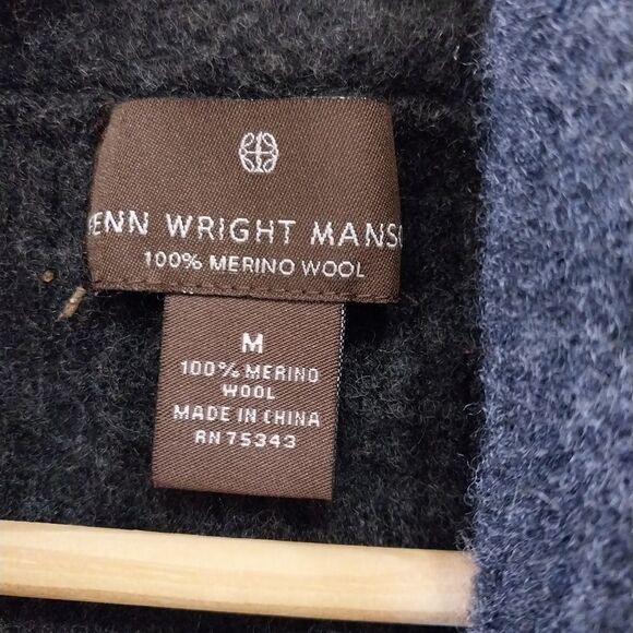 Fenn Wright Manson wool sweater size medium gray - Picture 3 of 3